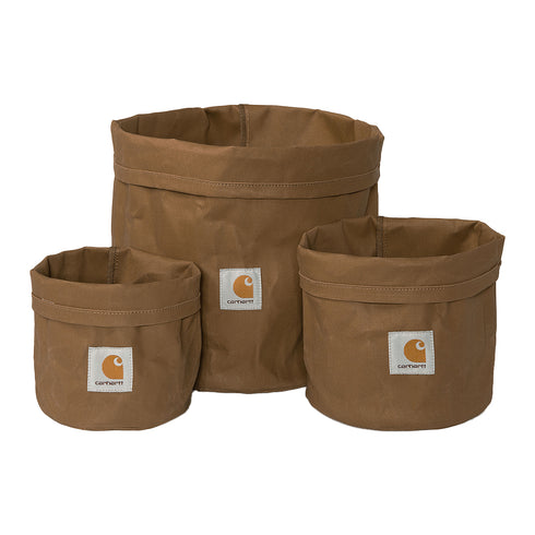 Carhartt WIP Canvas Planter Set Hamilton Brown I032014_HZ_XX Degli Uberti